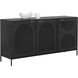 Aziza 59 X 16 inch Black Sideboard